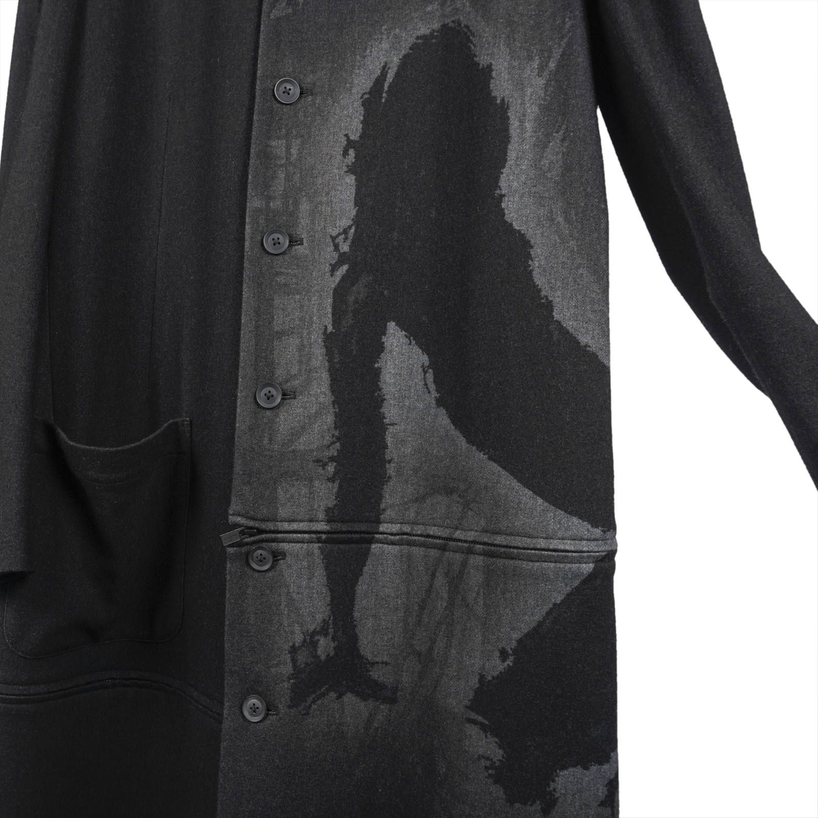 Yohji Yamamoto [HC-J38-121 / プリントファスナーJ]