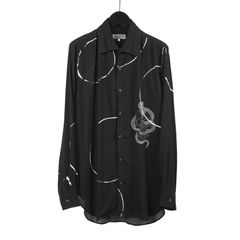 Yohji Yamamoto [HC-B69-210 / 二重衿スカルコブラPB]