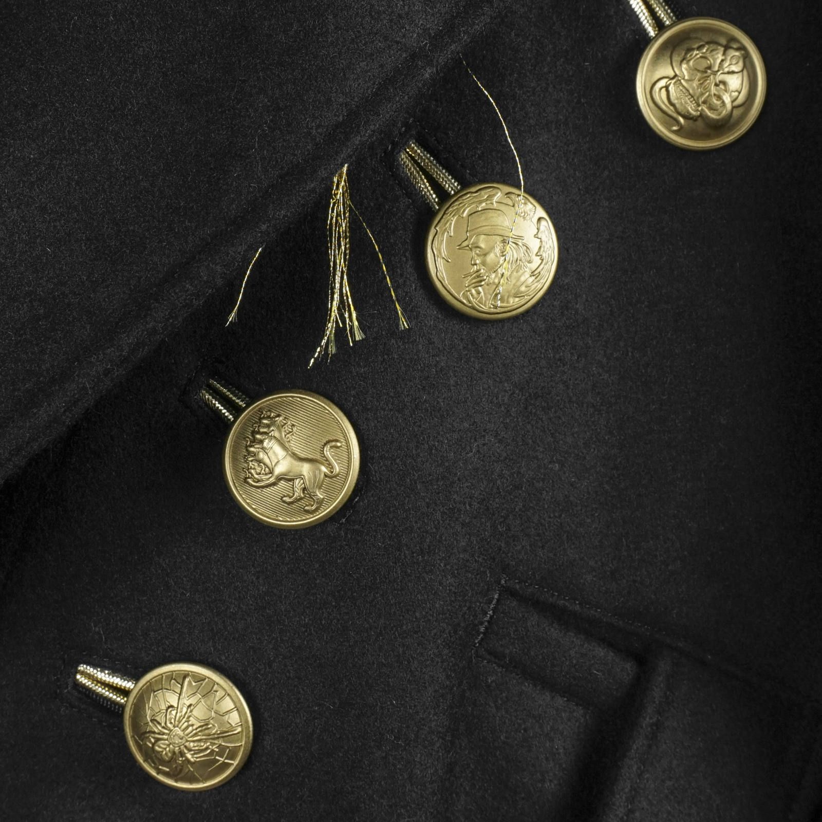 Yohji Yamamoto [HC-J35-104 / ダブルピーク金釦JKT]