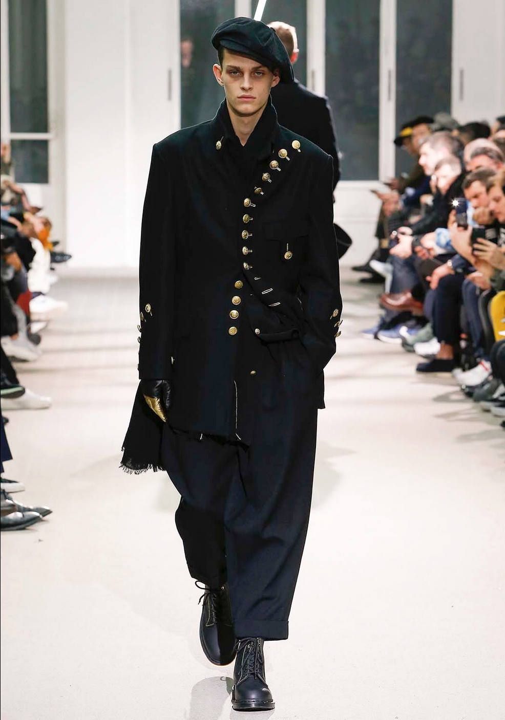 Yohji Yamamoto [HC-J18-104 / 金ホール金釦JKT] | ALUBUS / RUFUS