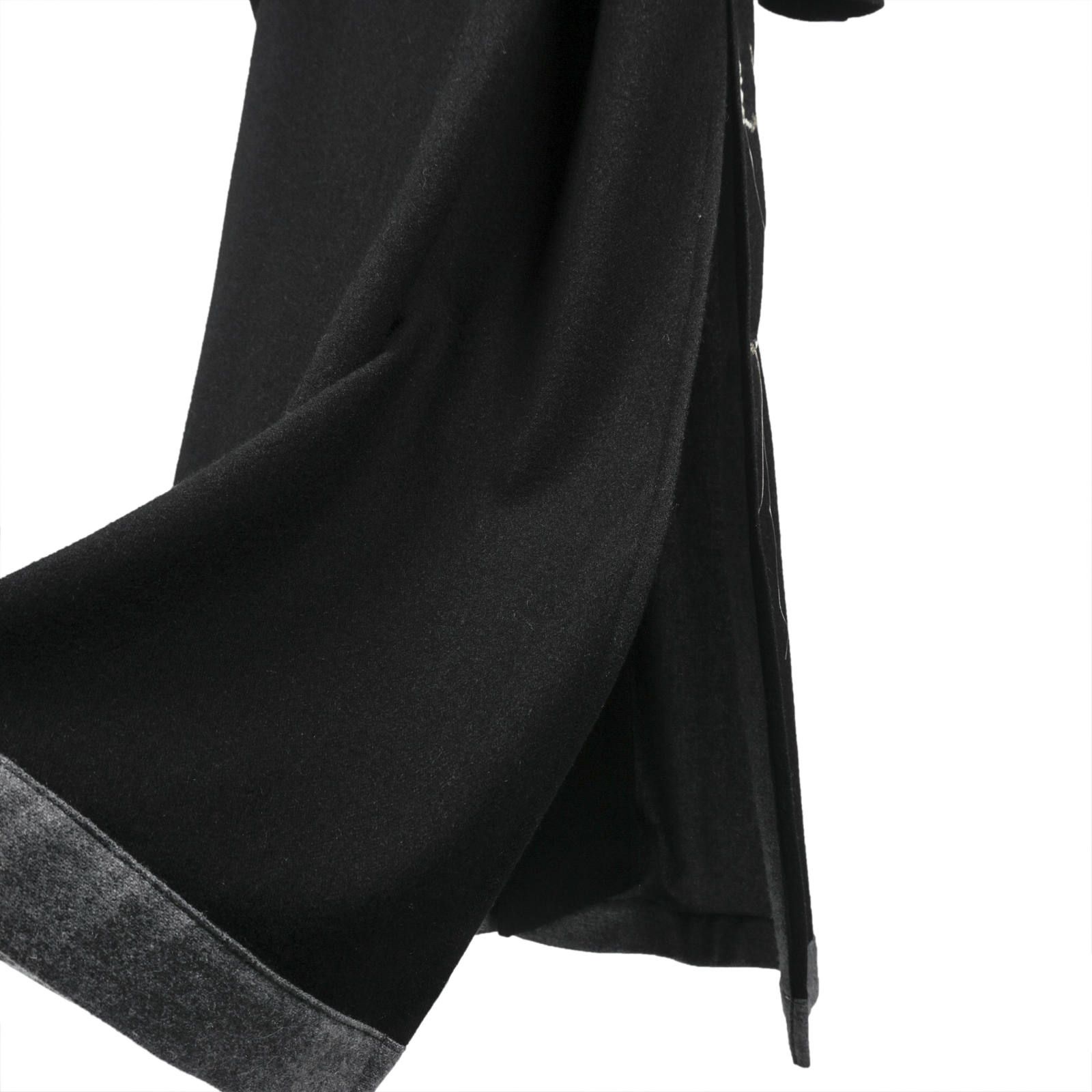 Yohji Yamamoto [HC-B73-523 / 定PT刺繍ロングB] 2019A/W collection 【USED・Sランク〔未使用品〕】 定価 ¥206,800