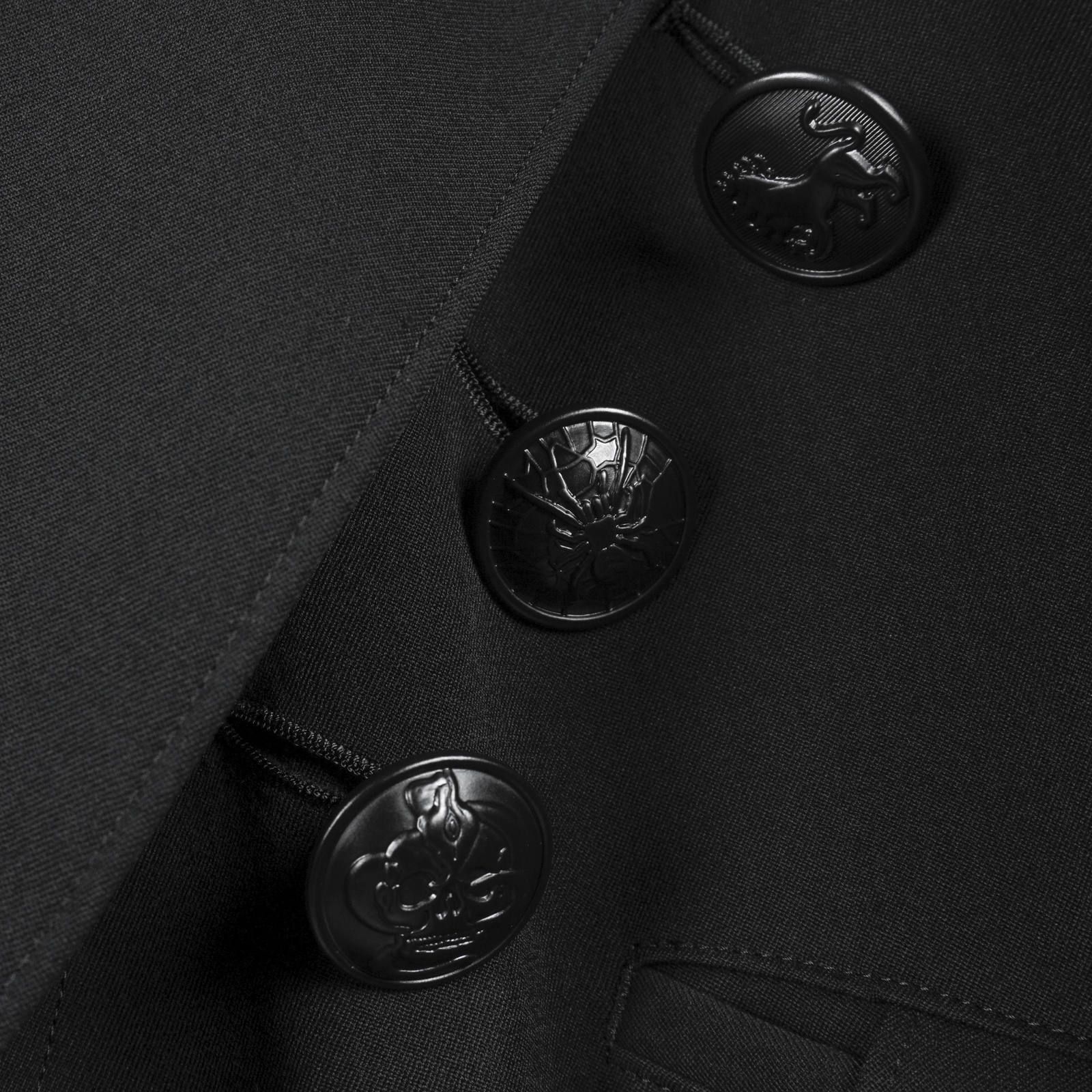 Yohji Yamamoto [HC-J36-100 / ダブルピーク黒釦JKT]