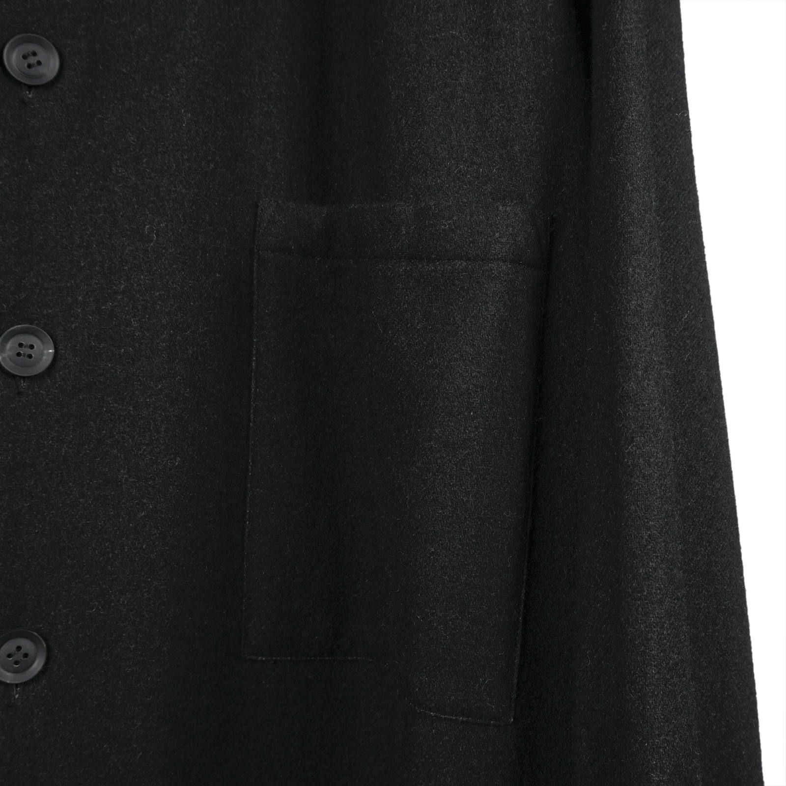 Yohji Yamamoto [HC-B73-523 / 定PT刺繍ロングB] 2019A/W collection 【USED・Sランク〔未使用品〕】 定価 ¥206,800