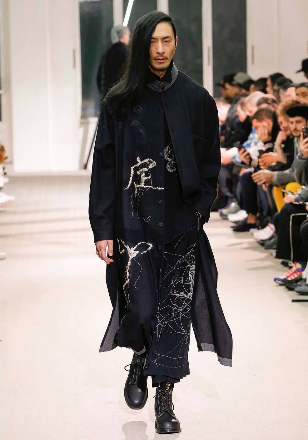 19aw yohji yamamoto pour homme バックフライフロントデザイン