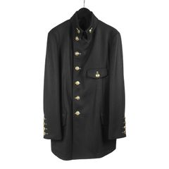 Yohji Yamamoto [HC-J09-104 / 台衿付キ金釦JKT]
