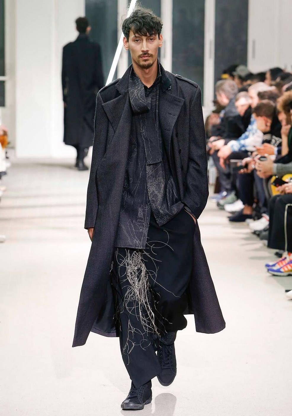 yohji yamamoto - Yohji Yamamoto [HC-J48-124 / W前プリント