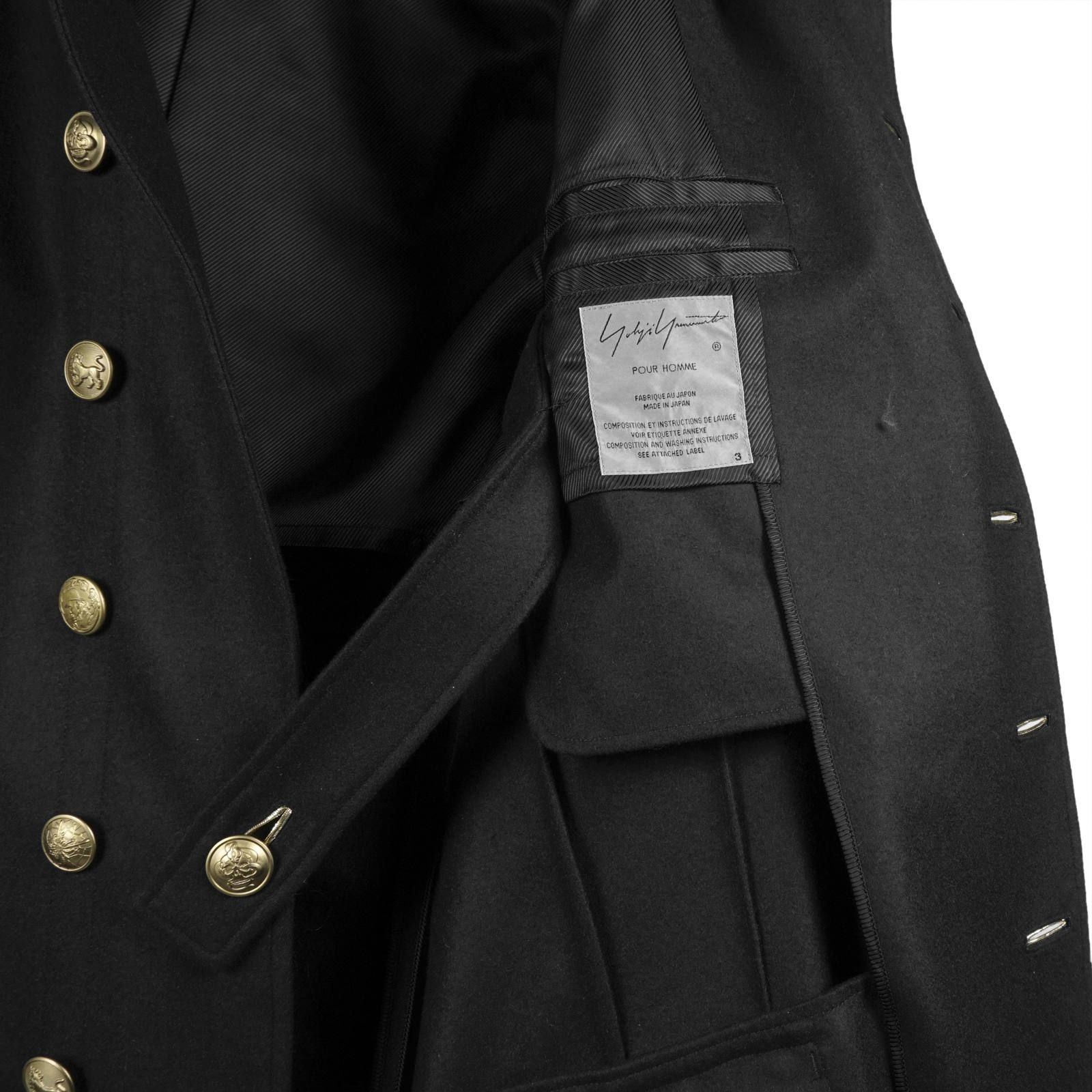 Yohji Yamamoto [HC-J09-104 / 台衿付キ金釦JKT]