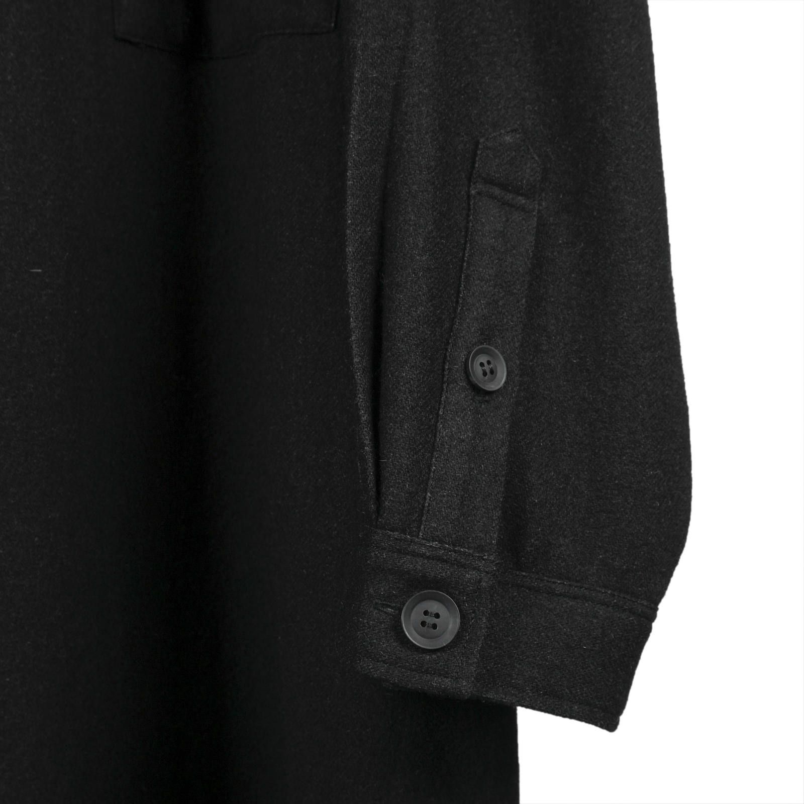 Yohji Yamamoto [HC-B73-523 / 定PT刺繍ロングB] 2019A/W collection 【USED・Sランク〔未使用品〕】 定価 ¥206,800
