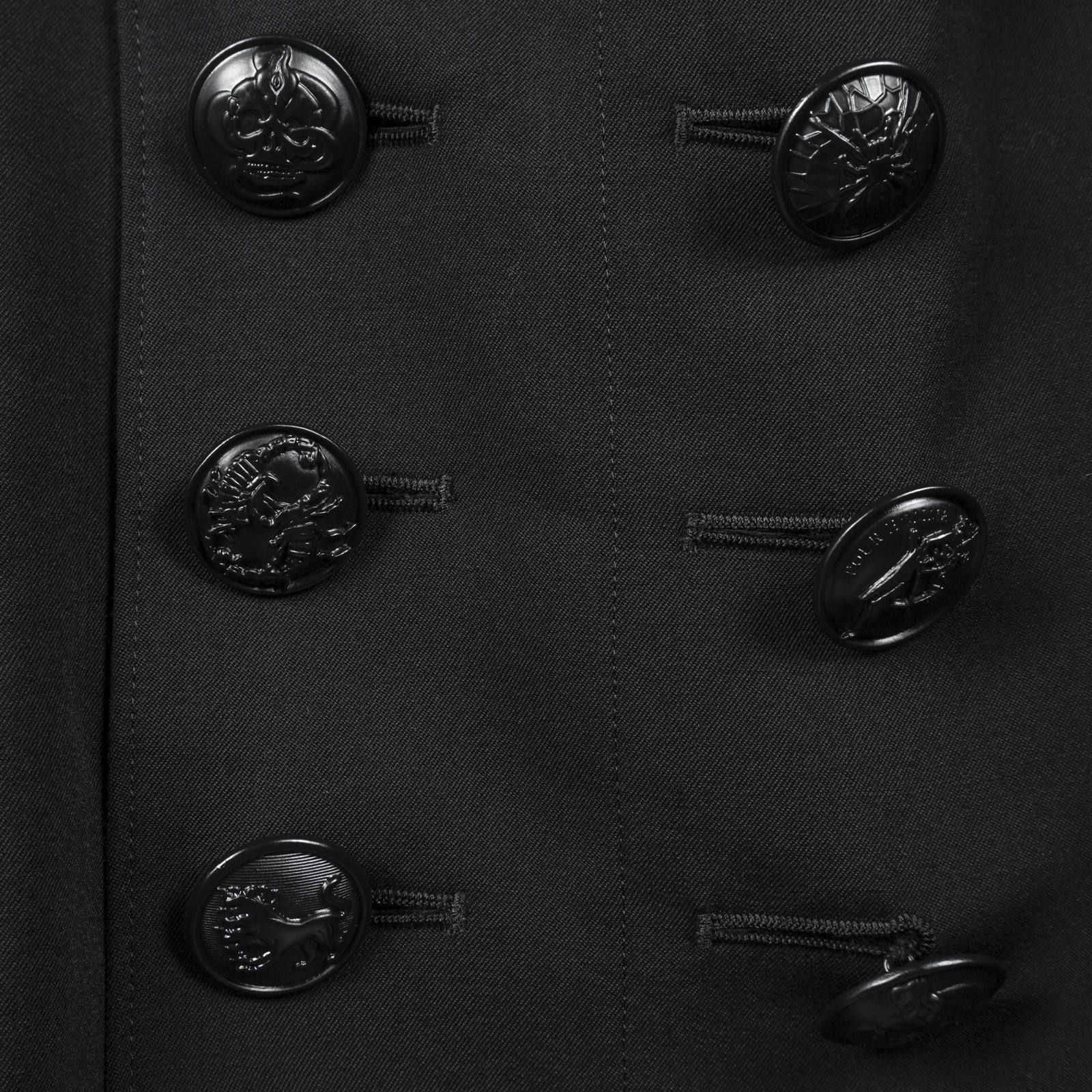 Yohji Yamamoto [HC-J36-100 / ダブルピーク黒釦JKT]