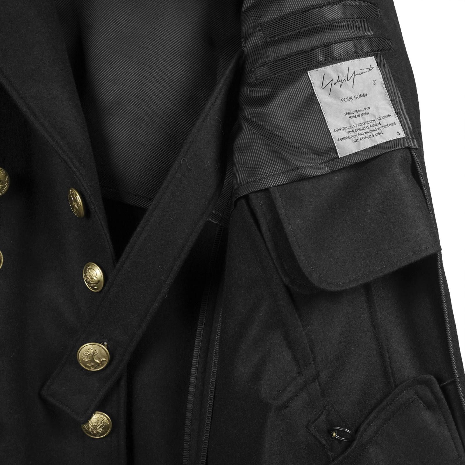 Yohji Yamamoto [HC-J35-104 / ダブルピーク金釦JKT]