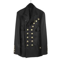 Yohji Yamamoto [HC-J35-104 / ダブルピーク金釦JKT]