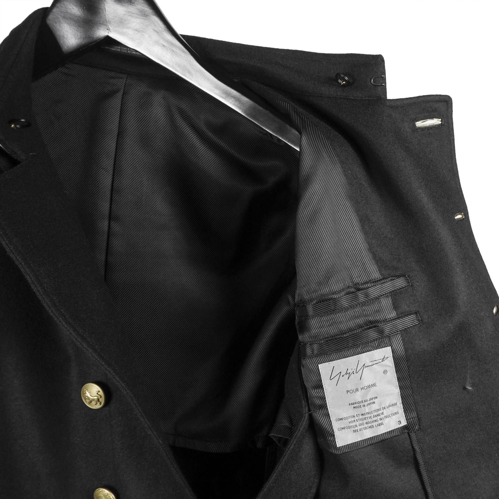 Yohji Yamamoto [HC-J09-104 / 台衿付キ金釦JKT]