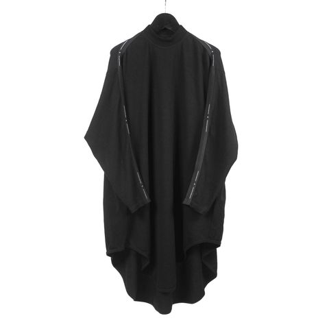 NILøS [680CUM10 / SIDE TAPE DRAPING OVERSHIRT]