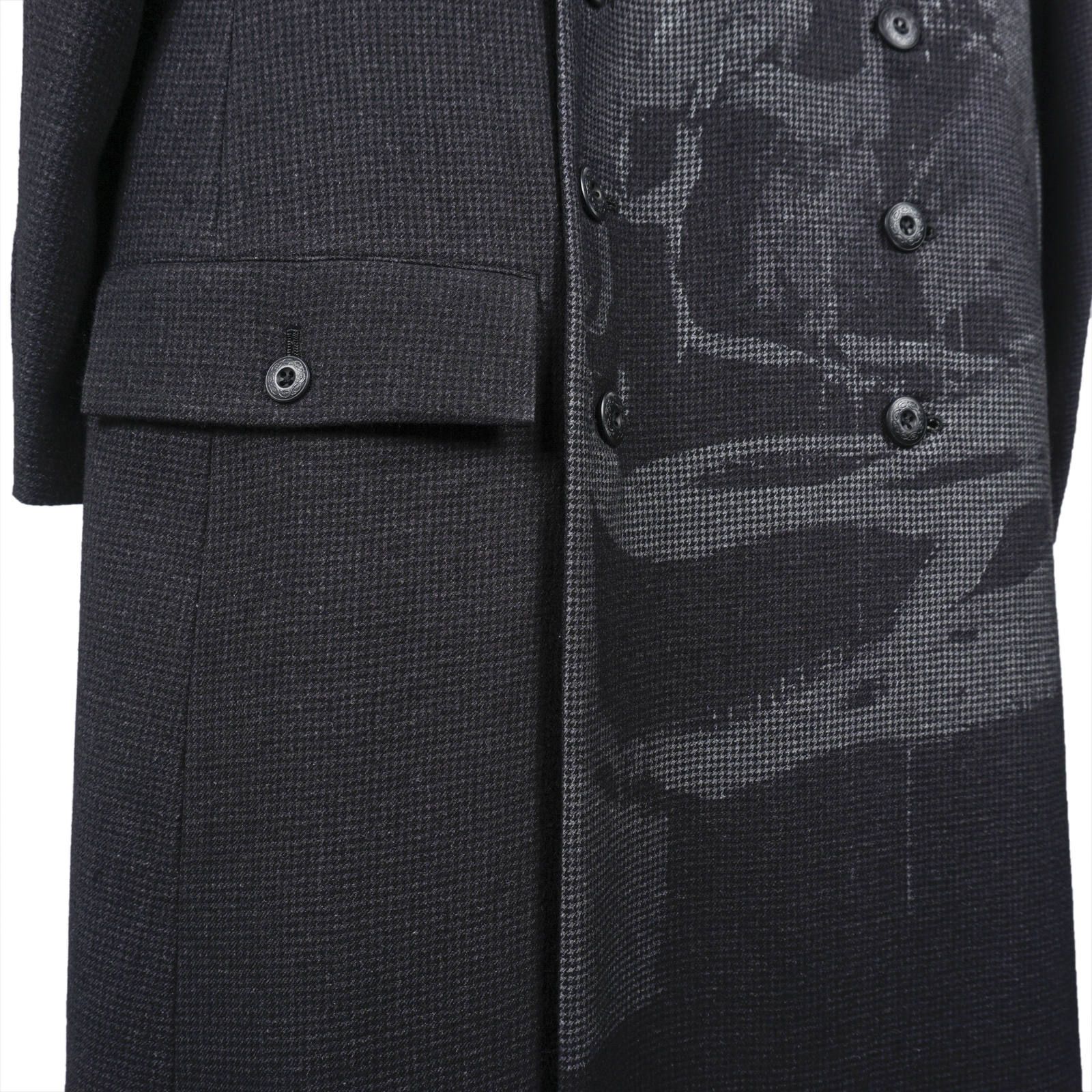 Yohji Yamamoto [HC-J48-124 / W前プリントミリタリー]