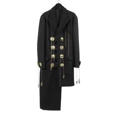 Yohji Yamamoto [HC-J29-103 / アシメデカ金釦JKT]