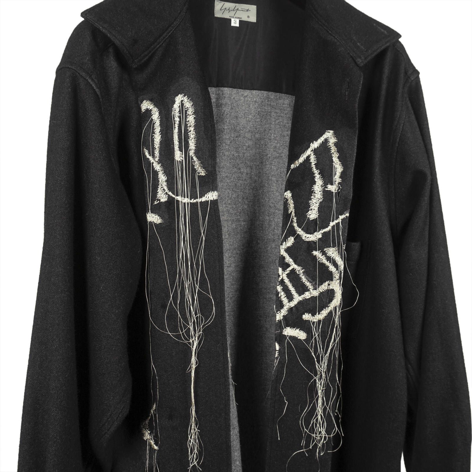 Yohji Yamamoto [HC-B76-513 / 2Bスタンド生成釦]