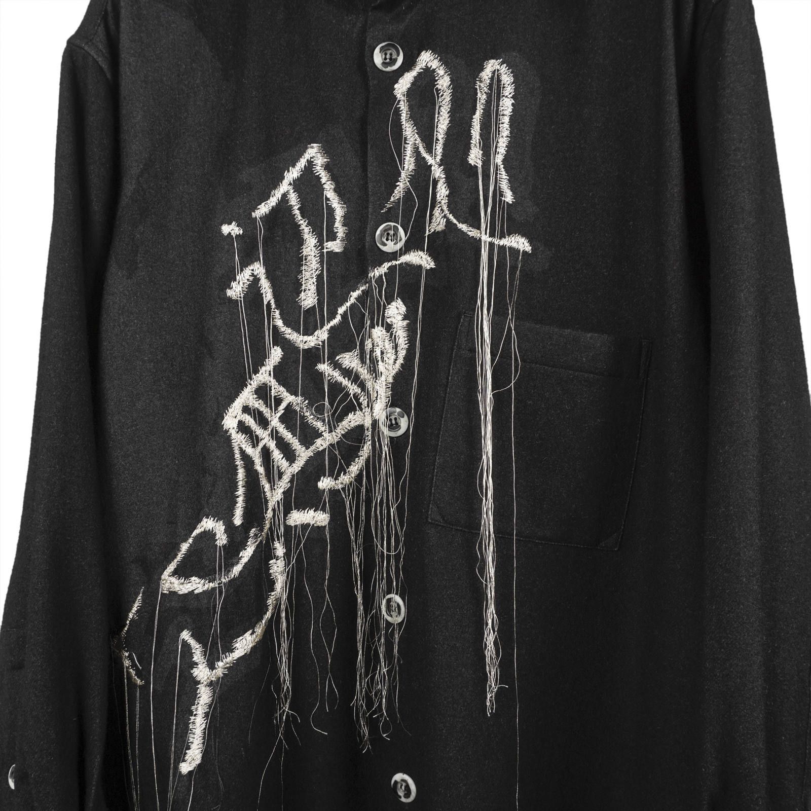 Yohji Yamamoto [HC-B76-513 / 2Bスタンド生成釦]