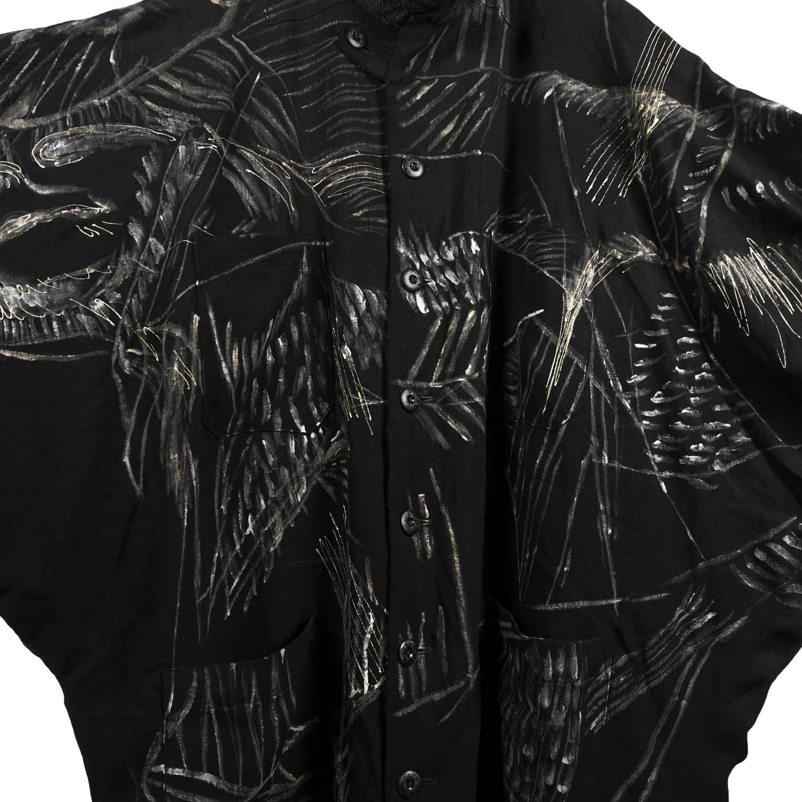 Yohji Yamamoto [HC-B54-804 / リバーシブルシャツコートB]