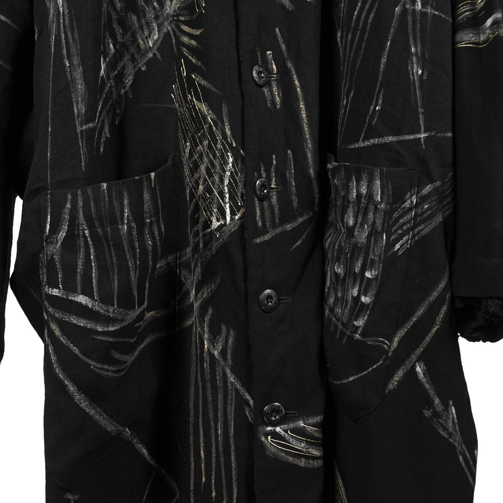 Yohji Yamamoto [HC-B54-804 / リバーシブルシャツコートB]