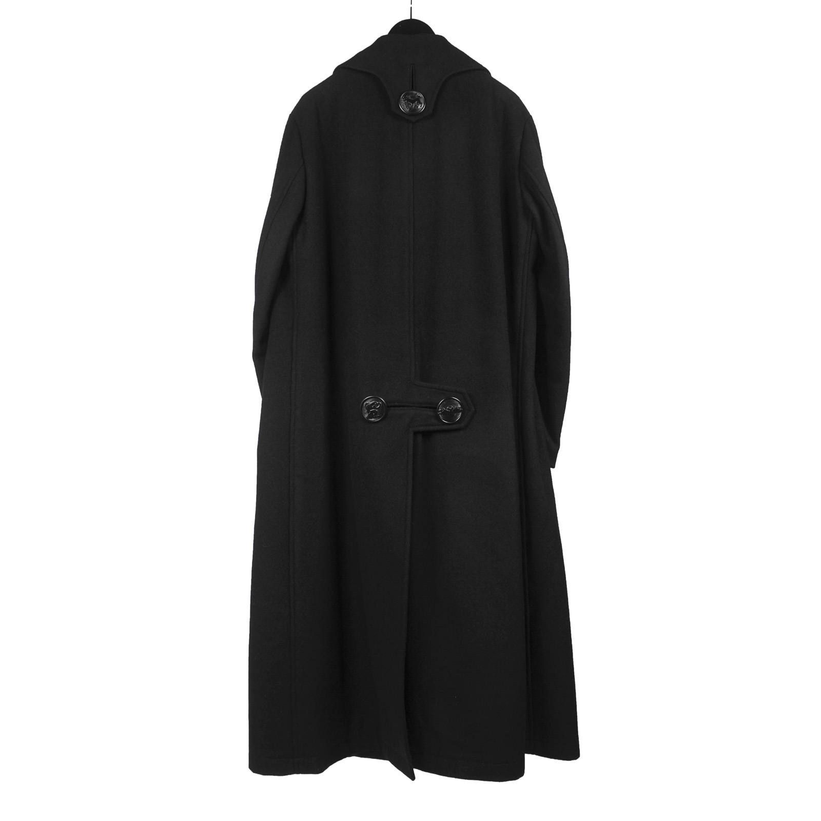 yohji yamamoto - Yohji Yamamoto [HC-C16-103 / デカ黒釦ヘチマコート] | ALUBUS / RUFUS