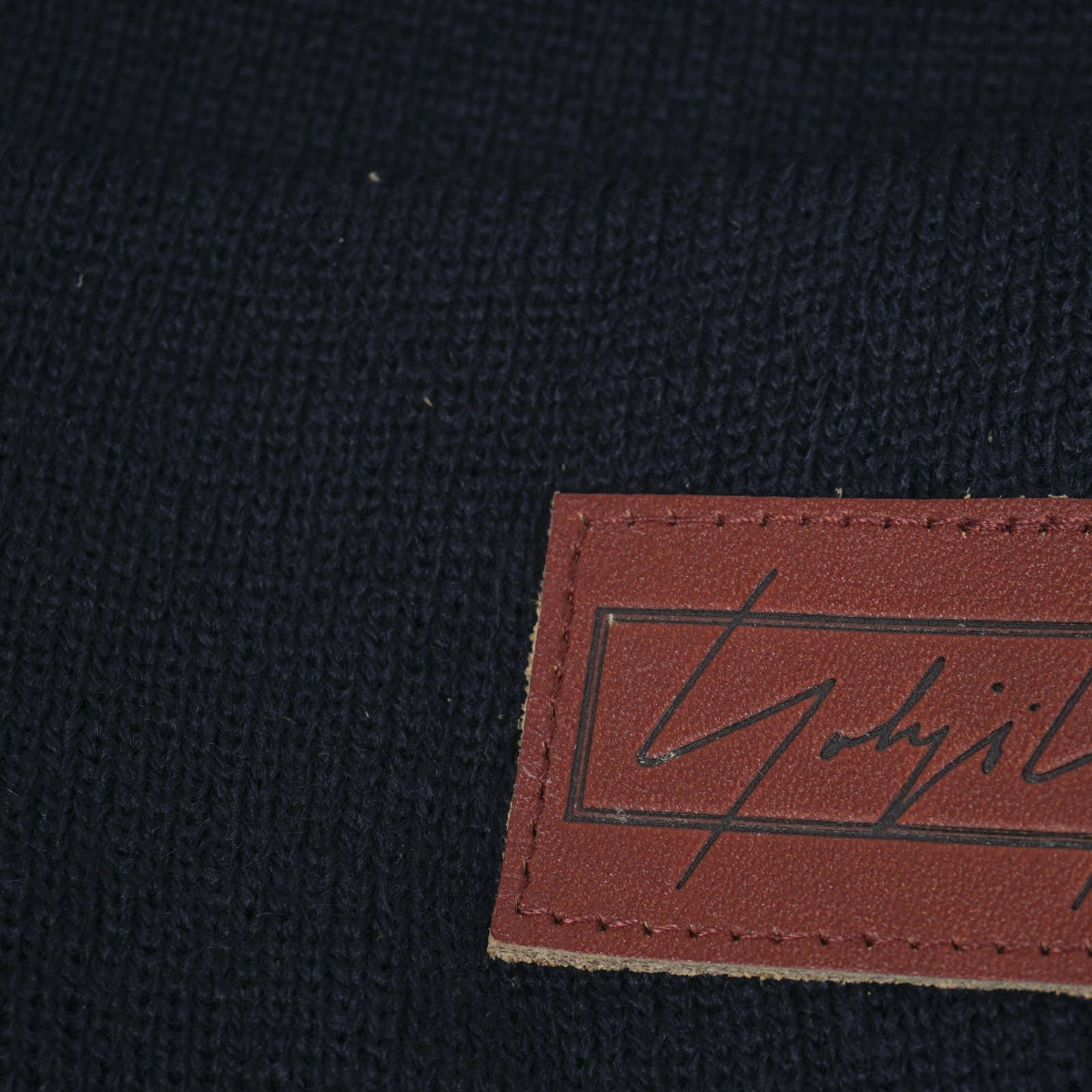 Yohji Yamamoto [HC-H80-568 / BACIC CUFF KNIT YY]