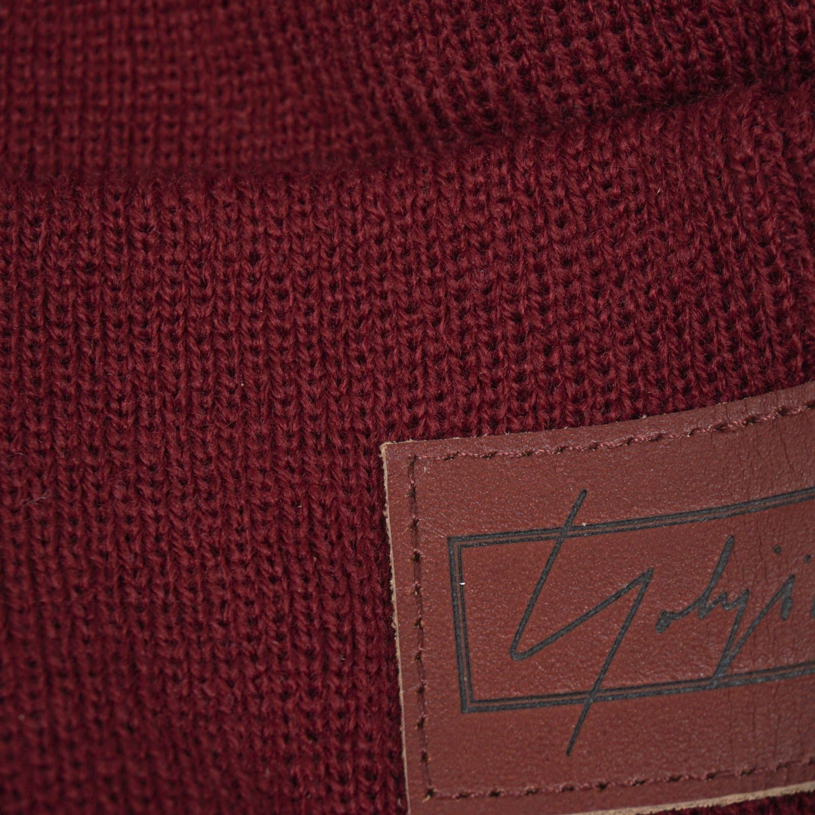 Yohji Yamamoto [HC-H81-569 / BACIC CUFF KNIT YY]