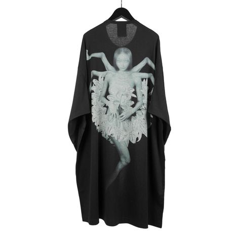 Yohji Yamamoto [HN-T22-274 / 内田柄BIG丸首長袖]
