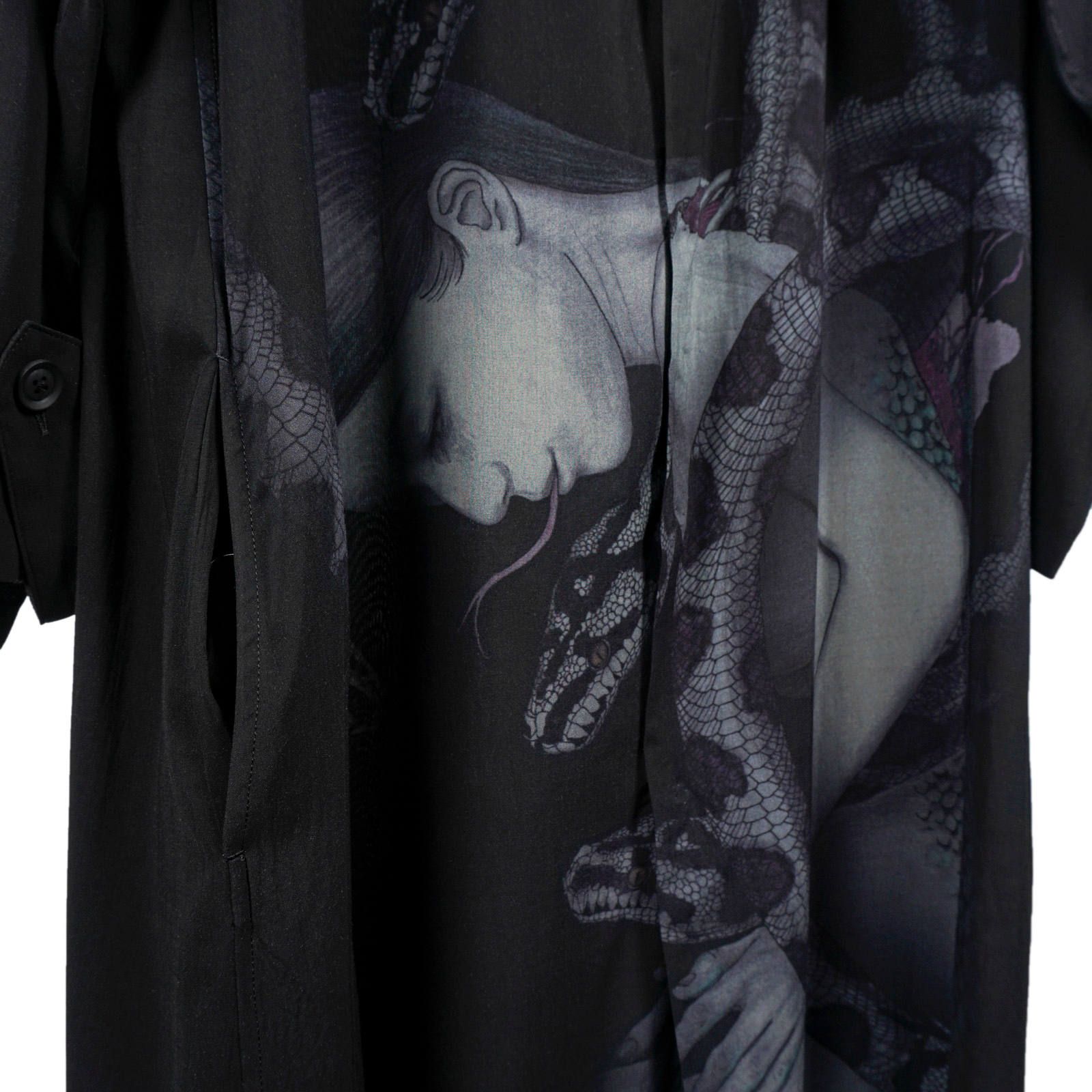 Yohji Yamamoto [HN-B47-237 / BS・シャツコート]