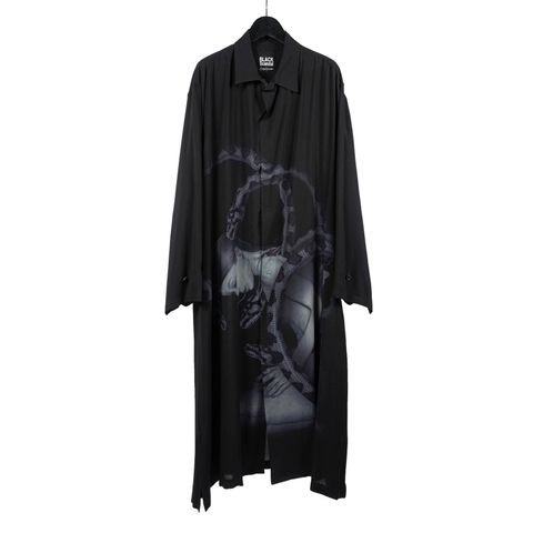 Yohji Yamamoto [HN-B47-237 / BS・シャツコート]