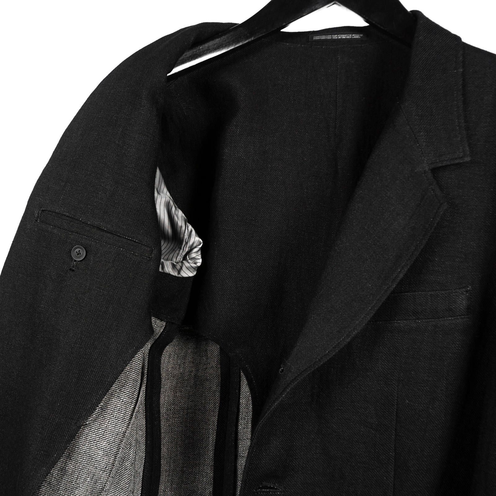 Yohji Yamamoto [HN-J52-802 / 後ろ裾BOXプリーツA]