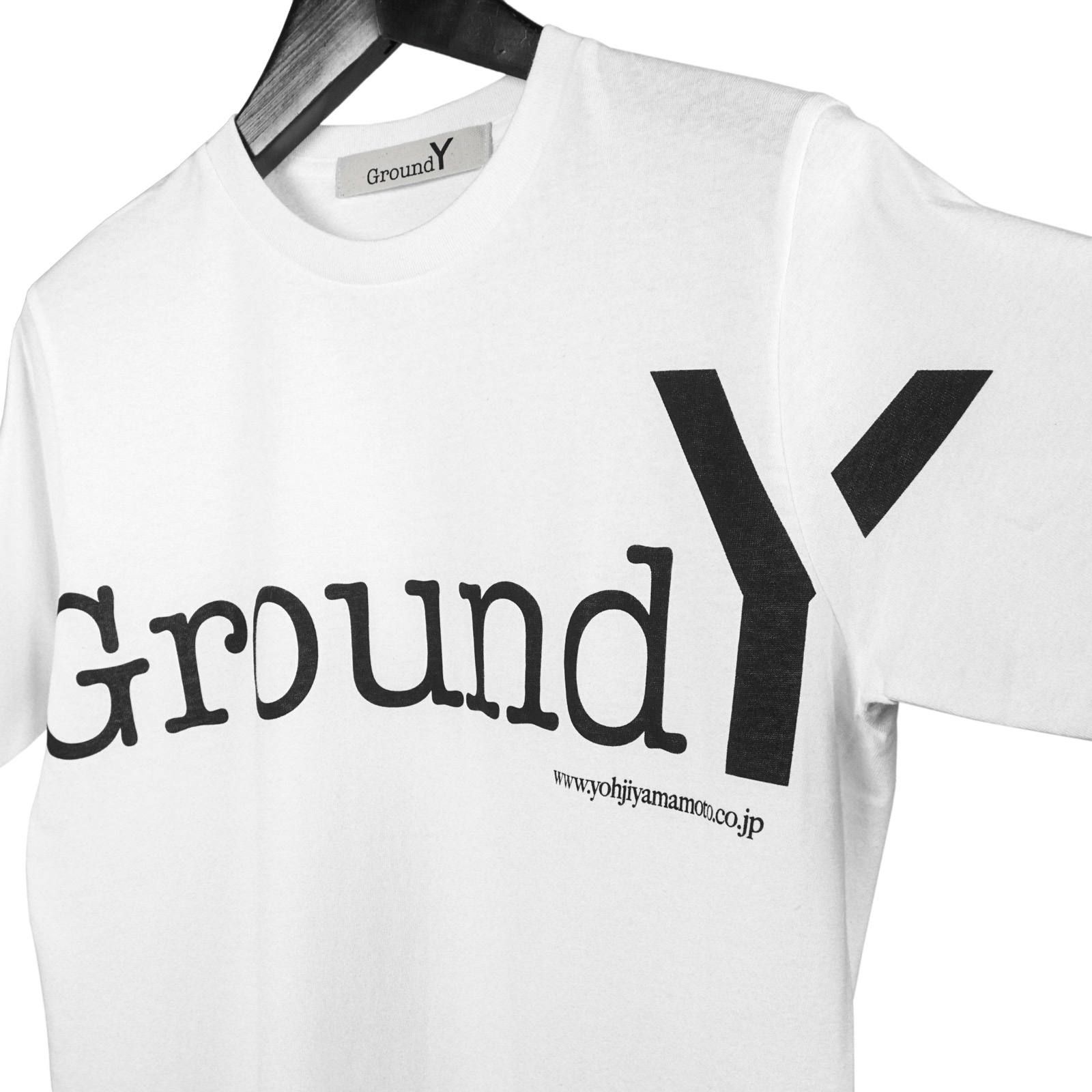 Ground Y - Ground Y [GA-T57-070-1 / GYロゴグラフィック半袖