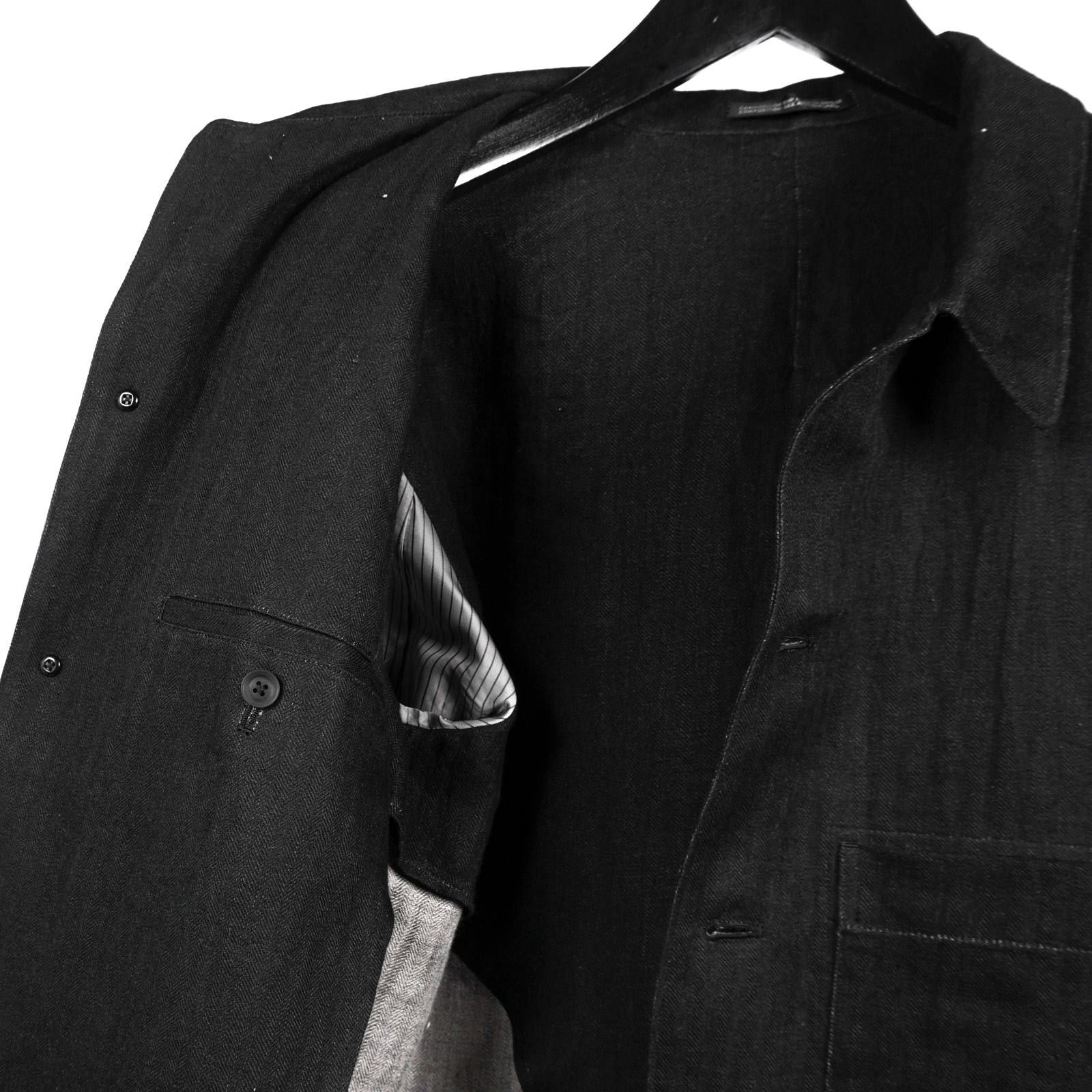 Yohji Yamamoto [HN-J68-313 / シャツJKT右身柄]