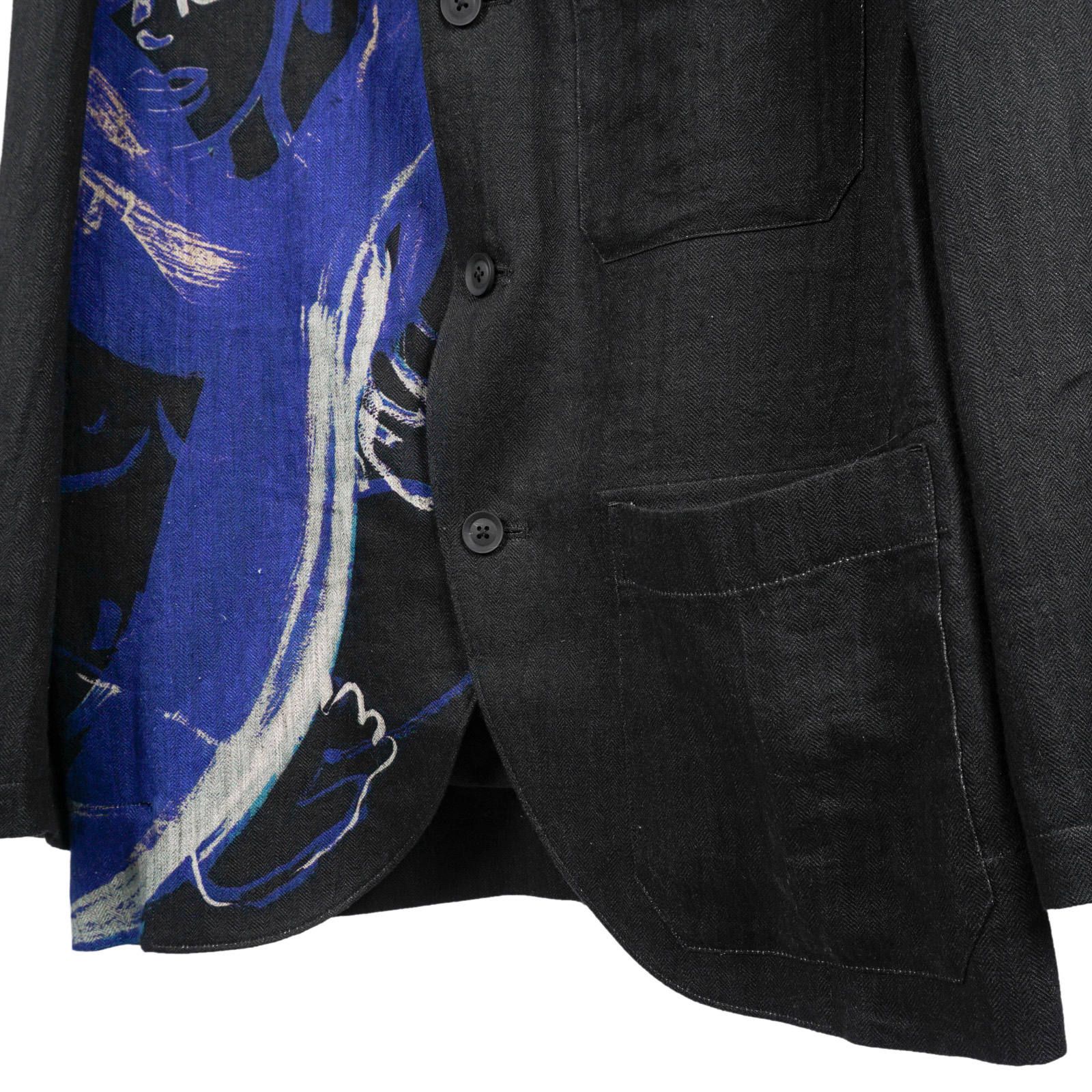 Yohji Yamamoto [HN-J68-313 / シャツJKT右身柄]