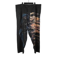Yohji Yamamoto [HN-P28-308 / 変形片玉PプリントP]