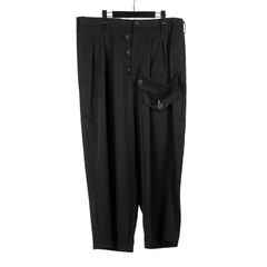 Yohji Yamamoto [HN-P49-100 / 12本タック変形フラップP]