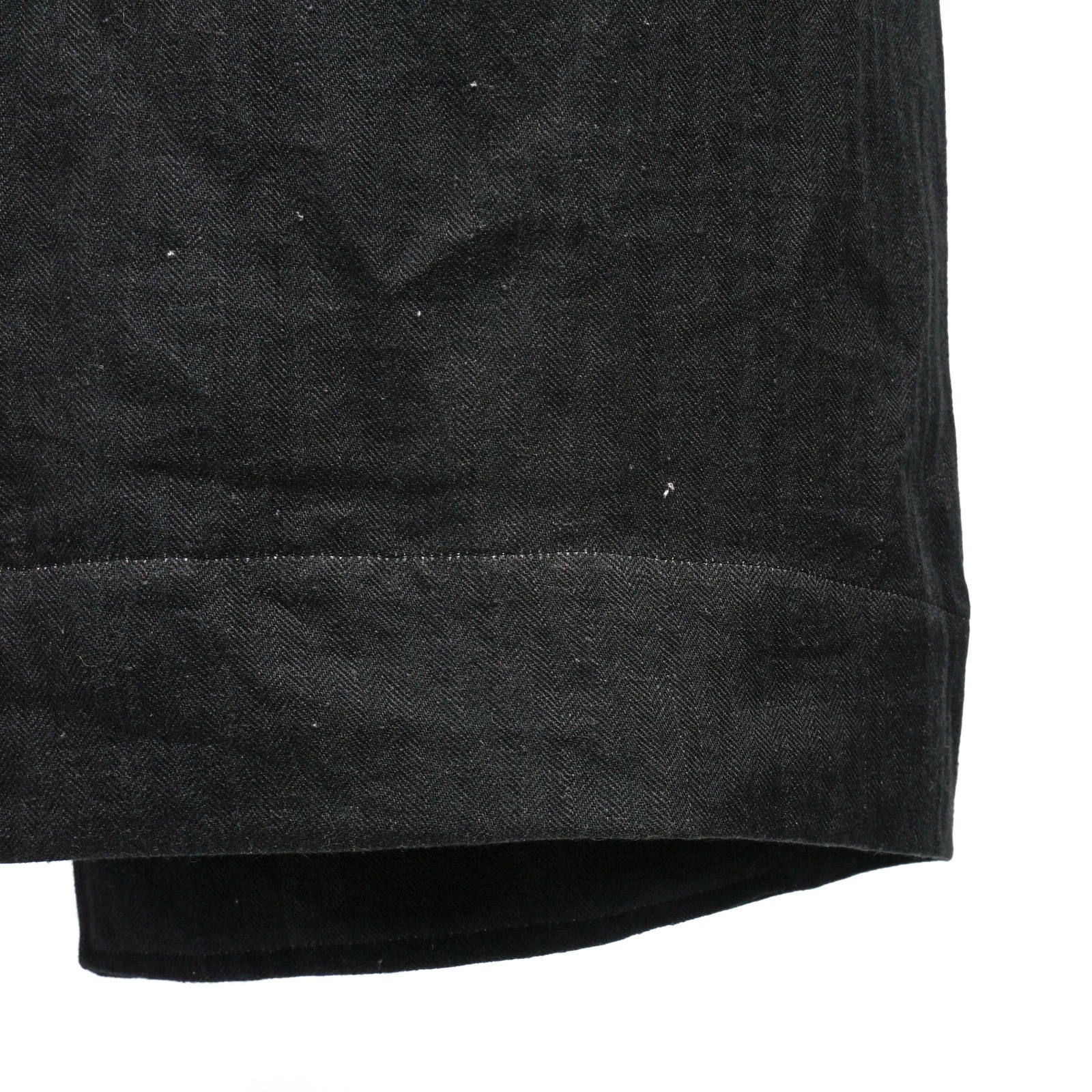 Yohji Yamamoto [HN-D17-816 / P二重上前ロングドレス]