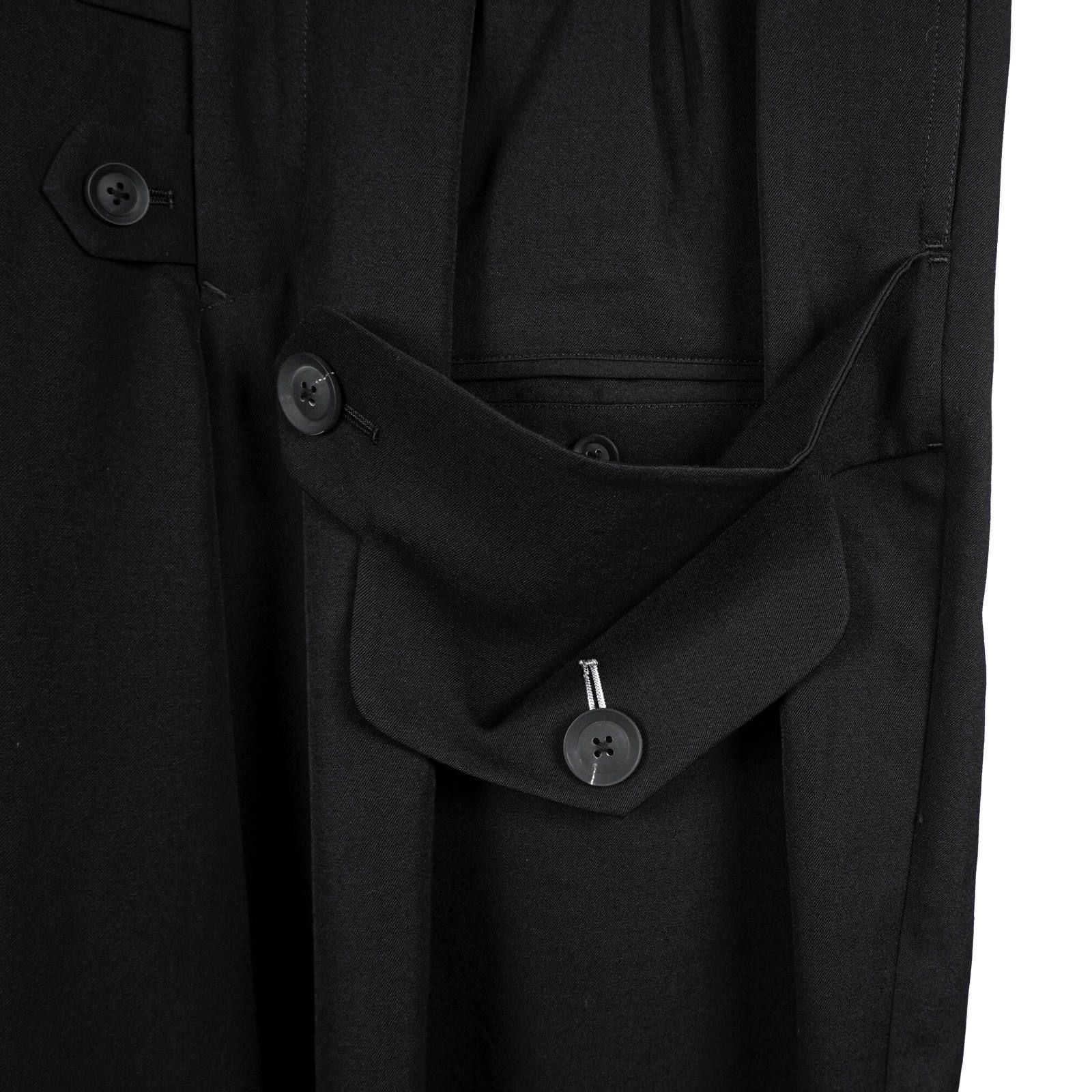 yohji yamamoto - Yohji Yamamoto [HN-P49-100 / 12本タック変形