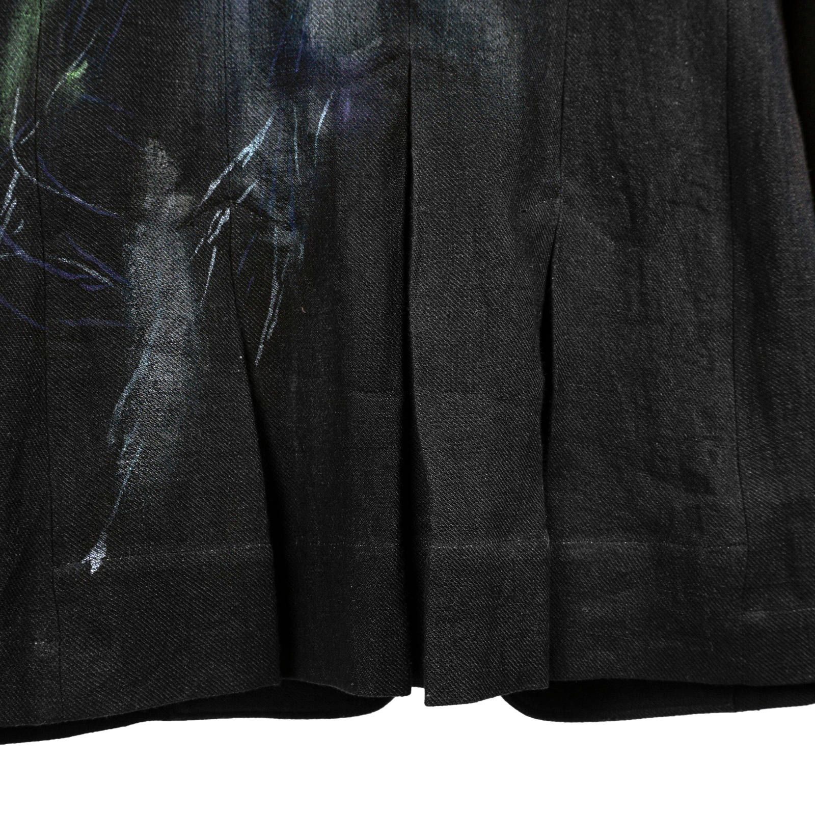 Yohji Yamamoto [HN-J52-802 / 後ろ裾BOXプリーツA]