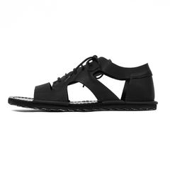 Yohji Yamamoto [HN-E03-762 / レースアップサンダル]