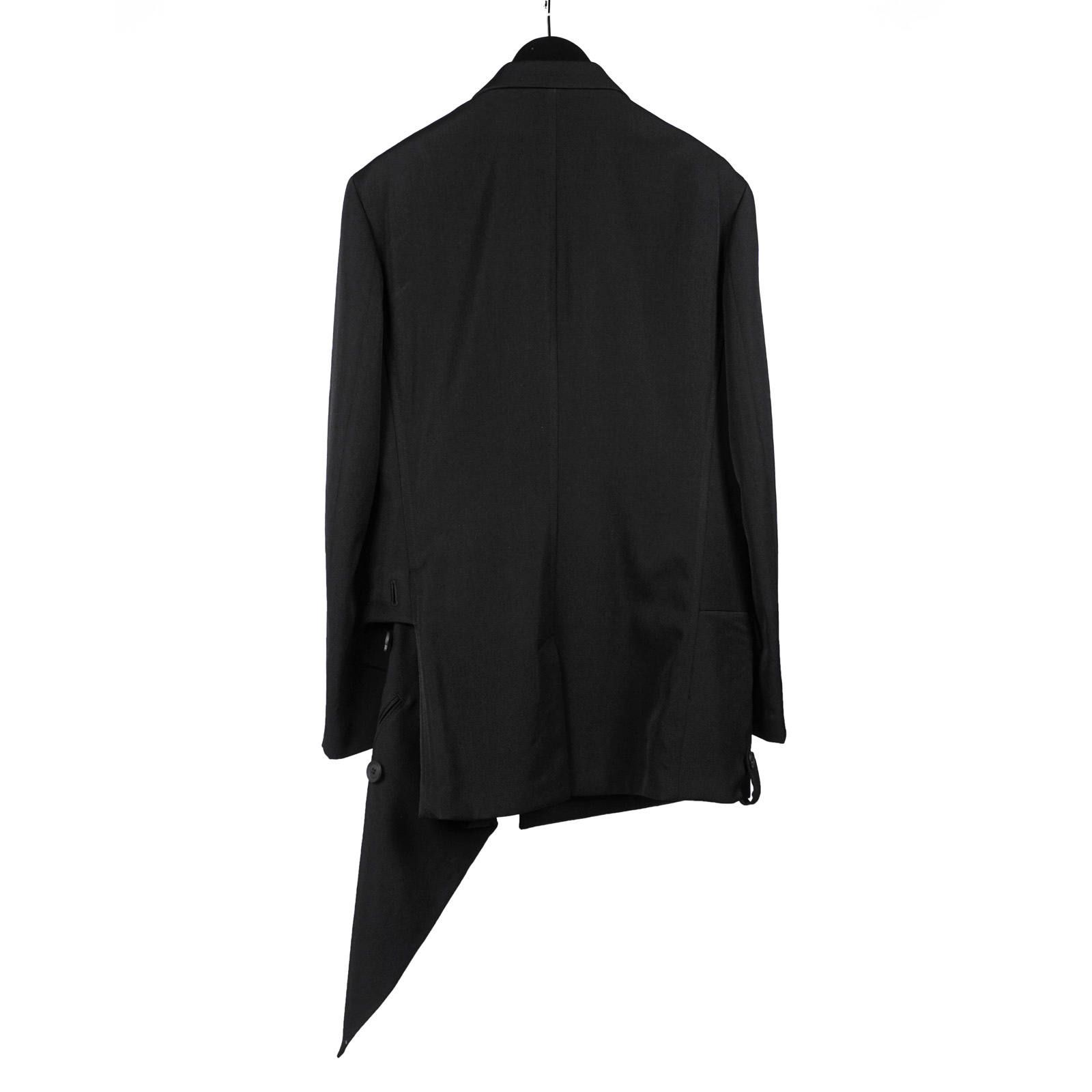 yohji yamamoto - Yohji Yamamoto [HN-J13-100 / 切替エラフラップ