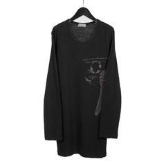 Yohji Yamamoto [HN-T82-092 / 女02 , 女04丸首長袖]