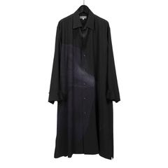 Yohji Yamamoto [HN-B46-406 / プリントシャツコート]