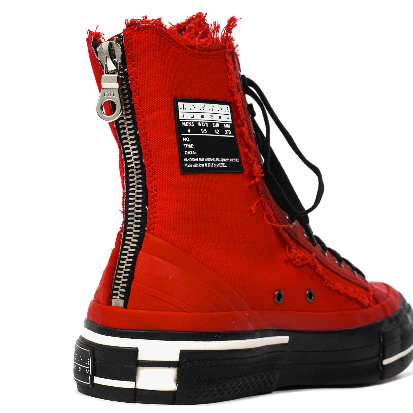 Yohji Yamamoto × XVESSEL ハイカット 24.0㎝ yohji yamamoto - Yohji Yamamoto [HN-E18-059 / XVESSEL HIGH
