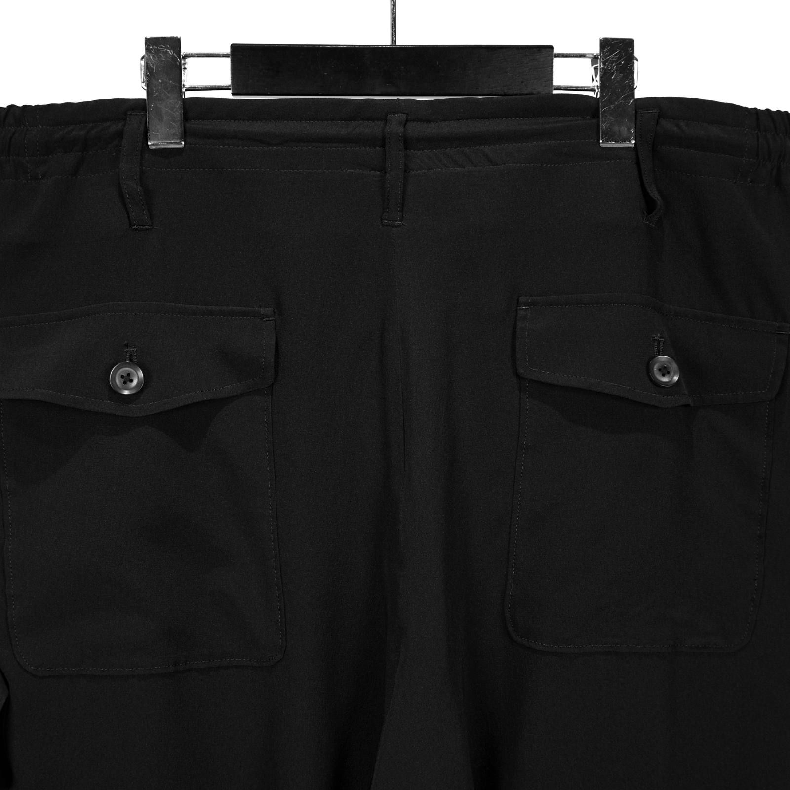 Yohji Yamamoto [HN-P71-404 / テープ付き裾リブPT]