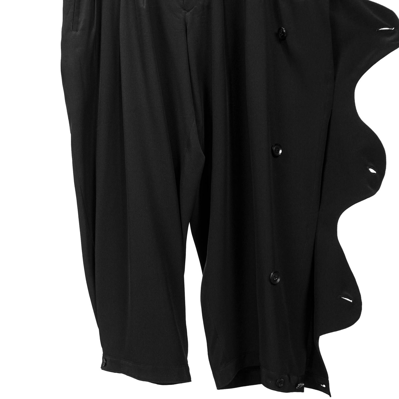 yohji yamamoto - Yohji Yamamoto [HN-P52-404 / 脇スカラップ