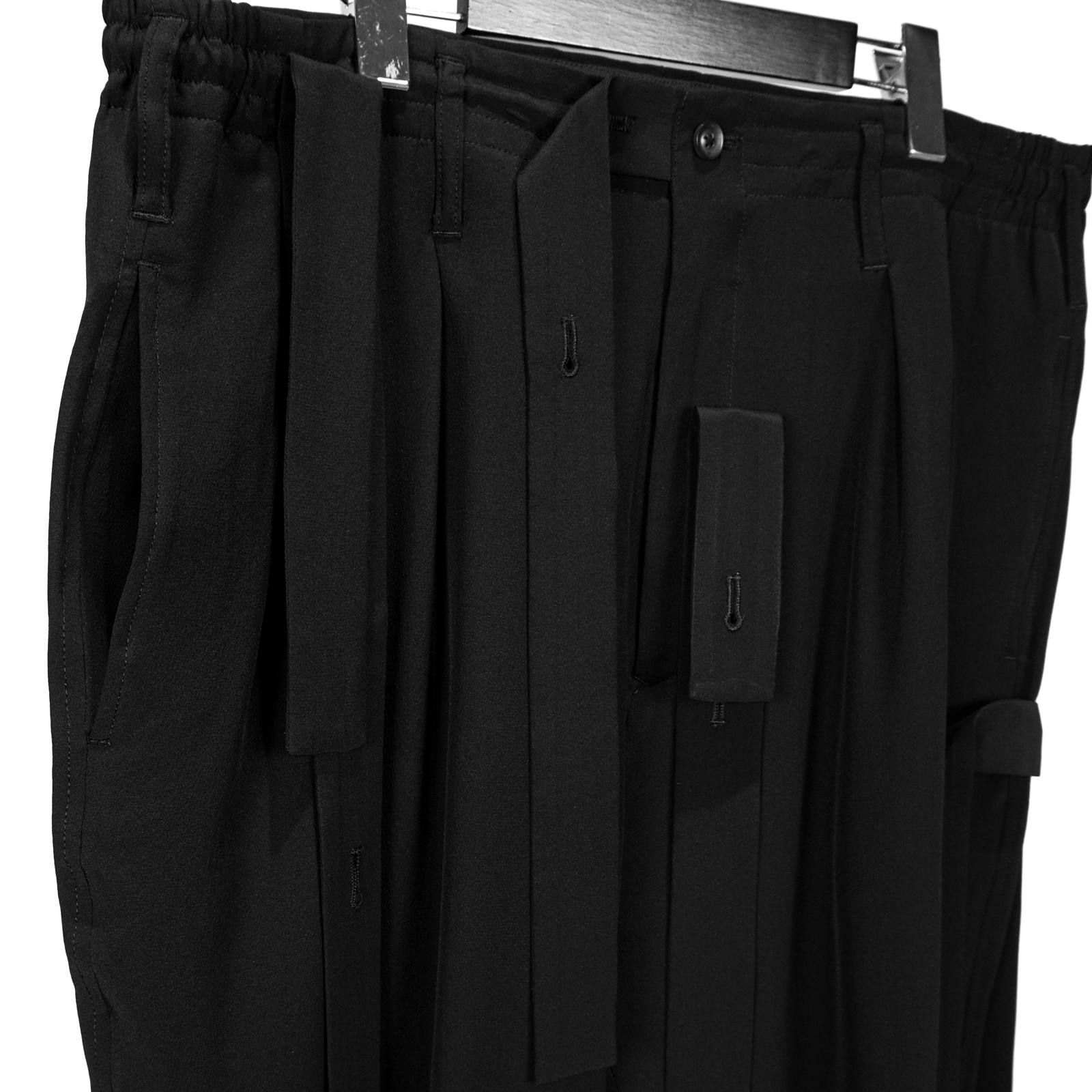 Yohji Yamamoto [HN-P71-404 / テープ付き裾リブPT]