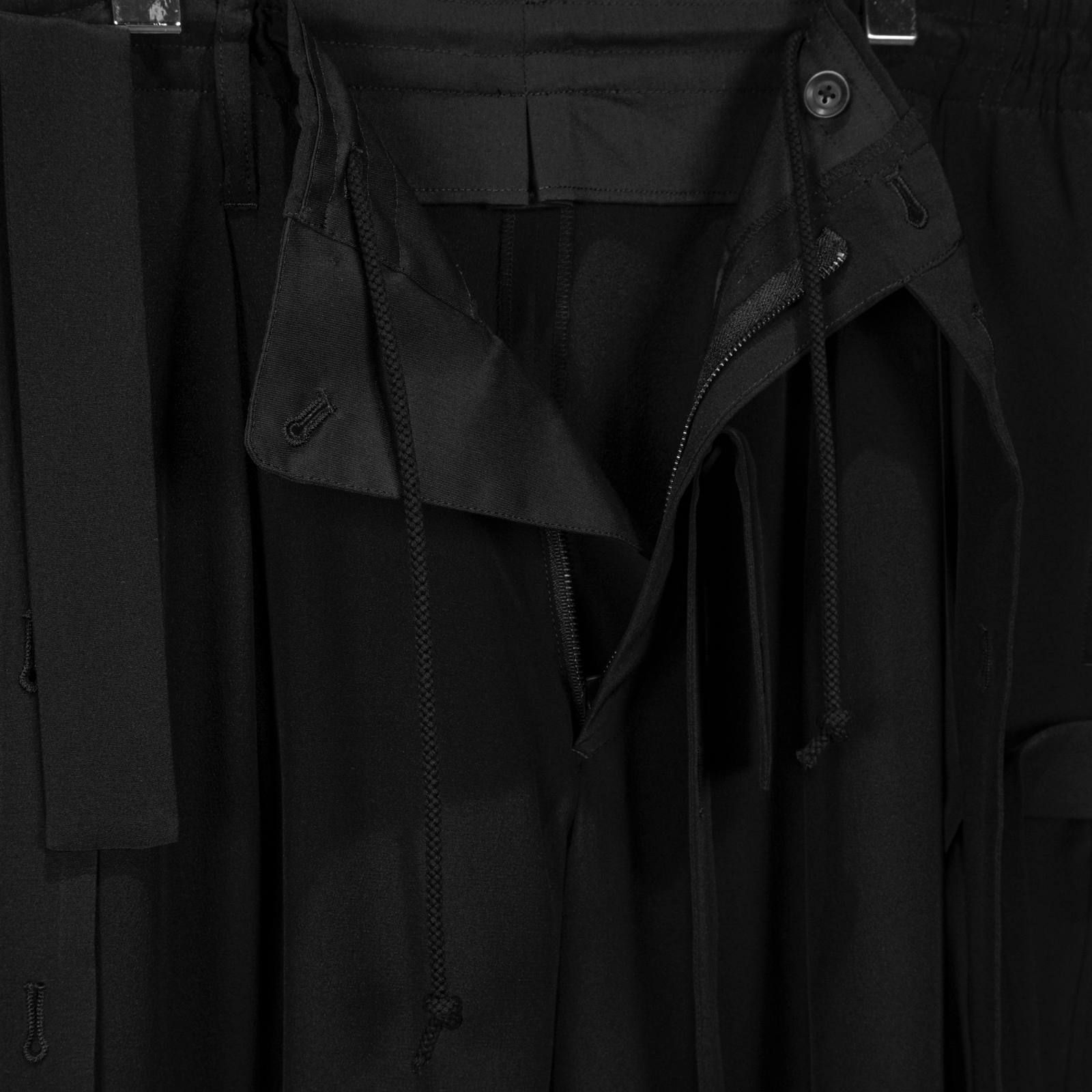 Yohji Yamamoto [HN-P71-404 / テープ付き裾リブPT]