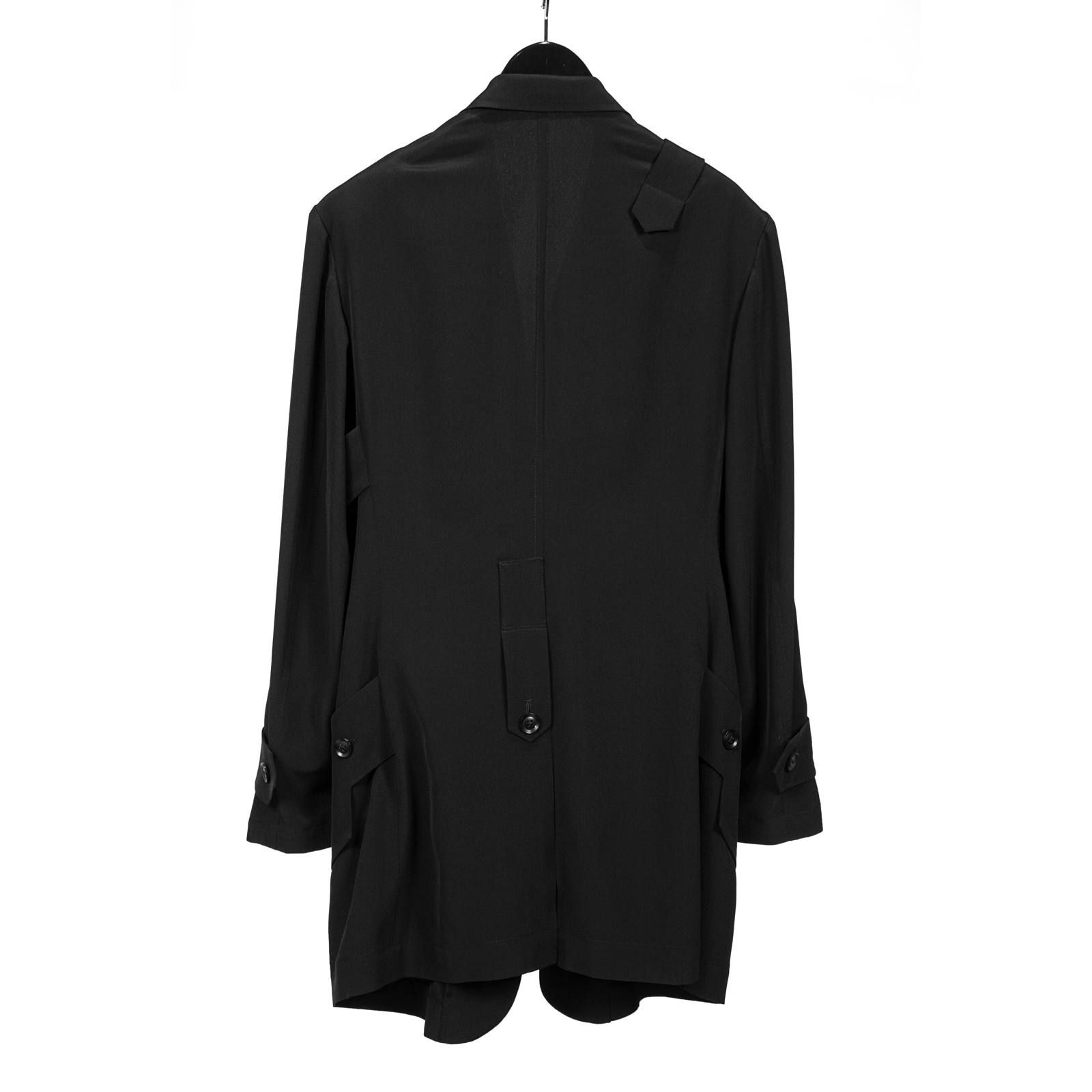 yohji yamamoto - Yohji Yamamoto [HN-J15-100 / タブフラップJKT