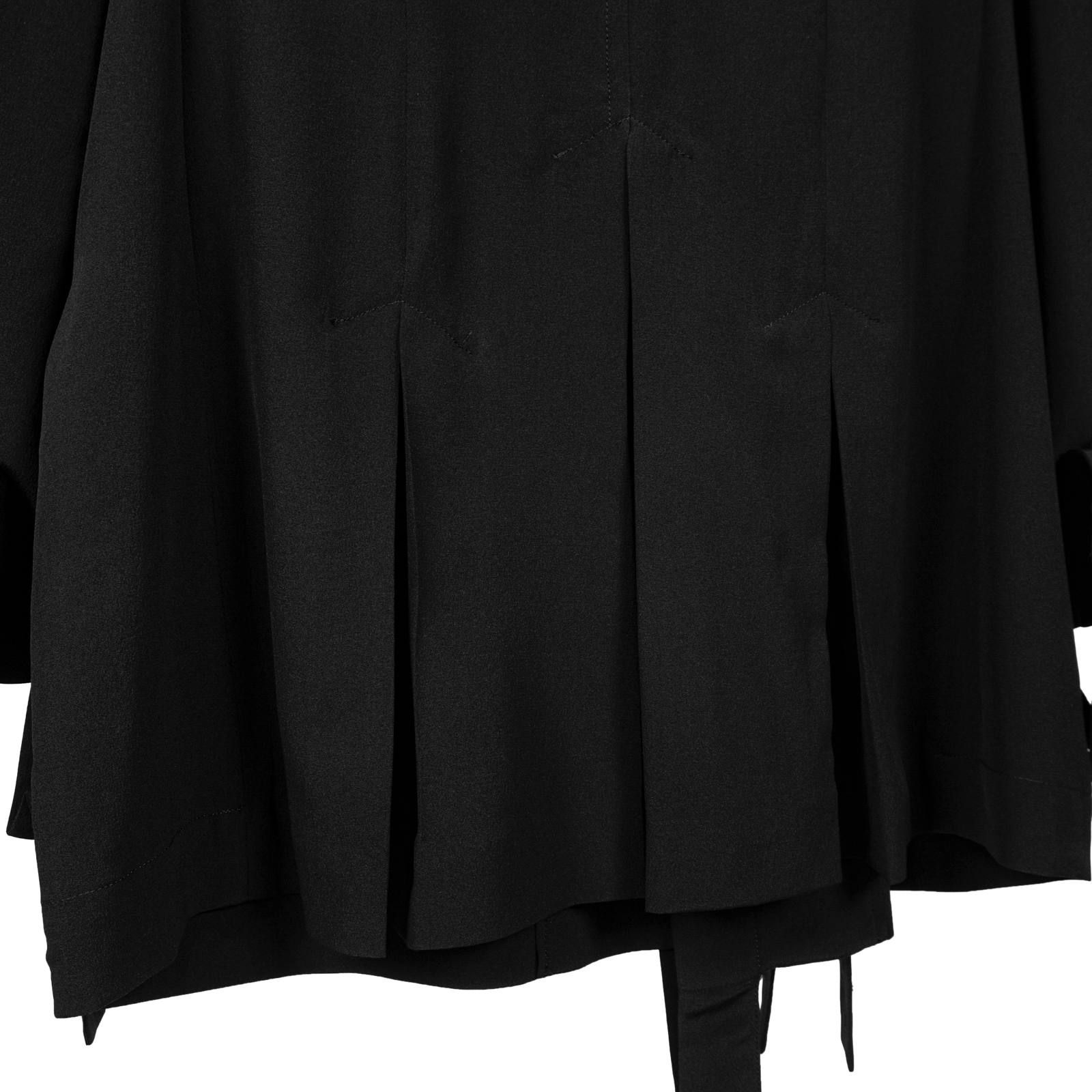 【関税込み】YOHJI YAMAMOTO トープ R-Multi Pocket ジャケット WIDE TWILL R-4 POCKET 3 BUTTON JKT(S Black): Vintage 1.2