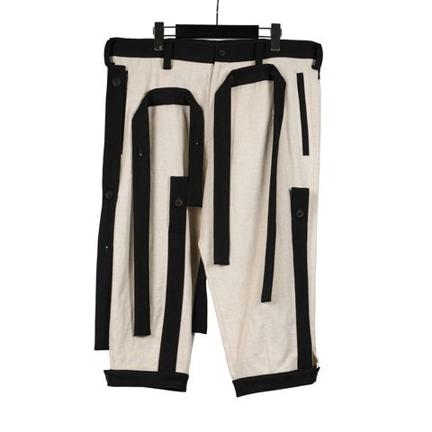 Yohji Yamamoto | テープアレンジHP・A / パンツ (メンズ) / アイボリー / HN-P55-817